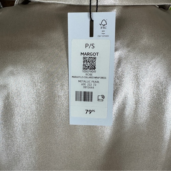 NWT metallic wrap dress | various sizes - Picture 5 of 6